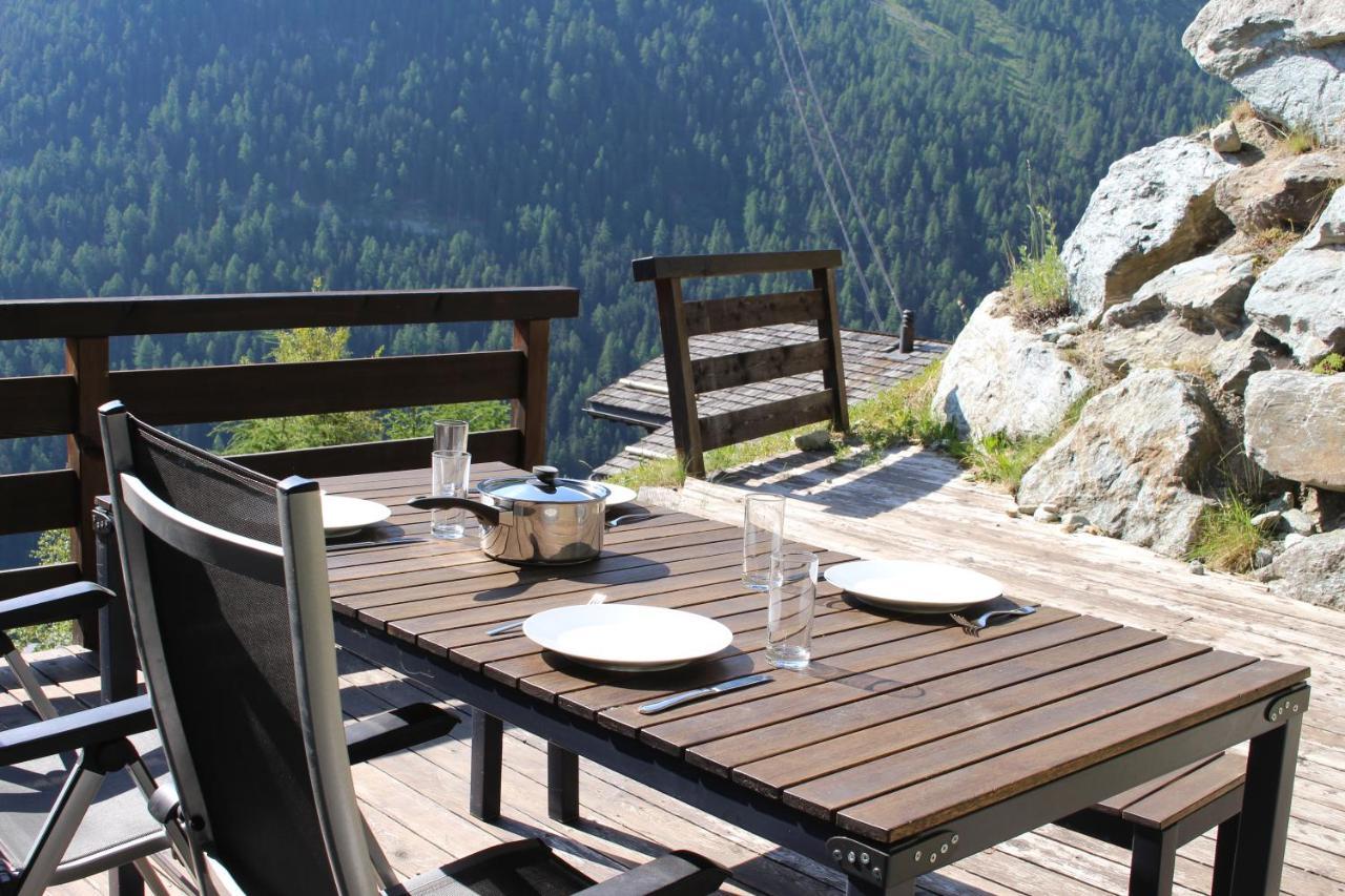 Villa Chalet Amos Grimentz Exterior foto